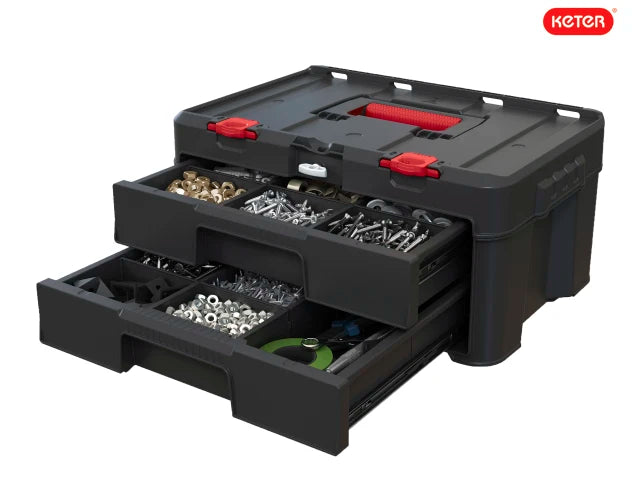 Keter Stack N Roll 2-Drawer Unit – – Now available at MTN Shop UK. - imagen 6