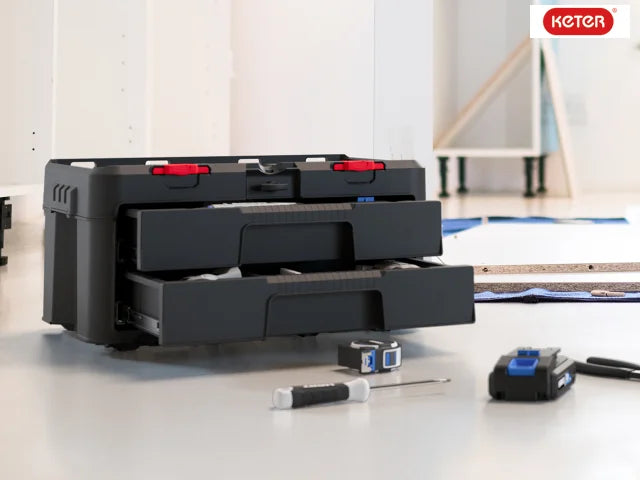 Keter Stack N Roll 2-Drawer Unit – – Now available at MTN Shop UK. - imagen 9