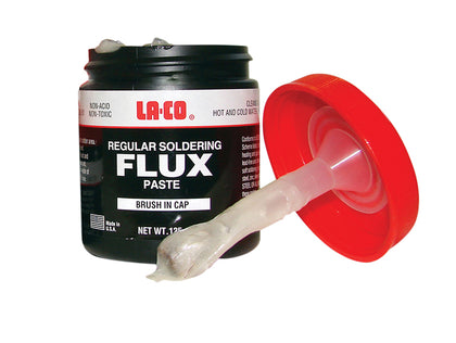 LA-CO  22195 Regular Soldering Flux Brush In Cap 125g