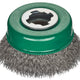 Lessmann X-Lock Crimped Stainless Steel Brush 85mm Non Spark