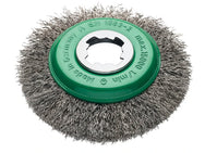 Lessmann X-Lock Crimp Stainless Steel Bevel Brush 115mm Non Spark – – Now available at MTN Shop UK.