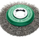 Lessmann X-Lock Crimp Stainless Steel Bevel Brush 115mm Non Spark