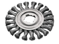 Lessmann X-Lock Steel Knot Wheel Brush 115mm Non Spark – – Now available at MTN Shop UK.