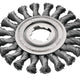 Lessmann X-Lock Steel Knot Wheel Brush 115mm Non Spark