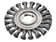 Lessmann X-Lock Steel Knot Wheel Brush 125mm Non Spark – – Now available at MTN Shop UK.