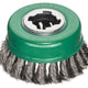 Lessmann X-Lock Stainless Steel Knot Cup Brush 85mm Non Spark