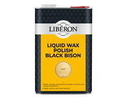 Liberon Liquid Wax Polish Black Bison Clear 5 litre – – Now available at MTN Shop UK.