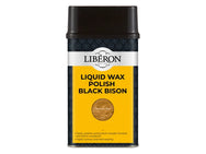 Liberon Liquid Wax Polish Black Bison Medium Oak 500ml – – Now available at MTN Shop UK.