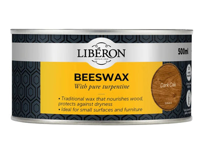 Liberon Beeswax Paste Dark Oak 500ml – – Now available at MTN Shop UK.