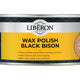 Liberon Black Bison Wax Paste Georgian Mahogany 500ml