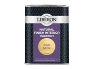 Liberon Natural Finish Interior Varnish Clear Satin 1 litre – – Now available at MTN Shop UK.