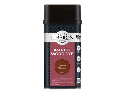 Liberon Palette Wood Dye Victoria Mahogany 250ml – – Now available at MTN Shop UK.