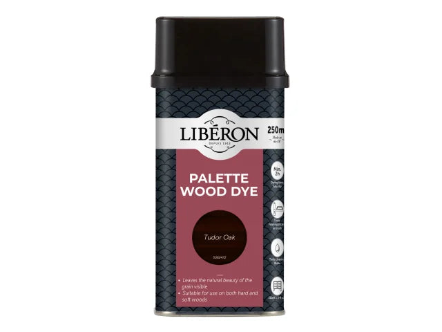Liberon Palette Wood Dye Tudor Oak 250ml – – Now available at MTN Shop UK.