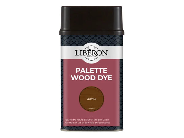 Liberon Palette Wood Dye Walnut 500ml – – Now available at MTN Shop UK.