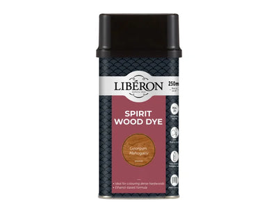 Liberon Spirit Wood Dye Georgian Mahogany 250ml – – Now available at MTN Shop UK.