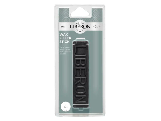 Liberon Wax Filler Stick 12 Ebony 50g – – Now available at MTN Shop UK.