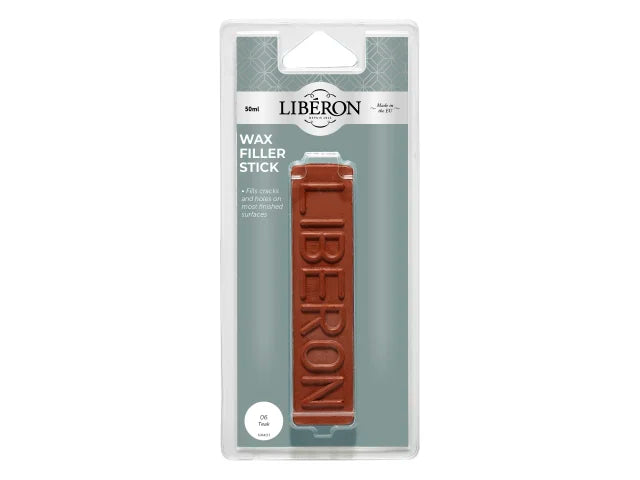 Liberon Wax Filler Stick 06 Teak 50g – – Now available at MTN Shop UK. - imagen 2