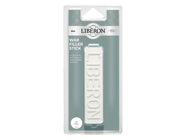 Liberon Wax Filler Stick 00 White 50g – – Now available at MTN Shop UK.