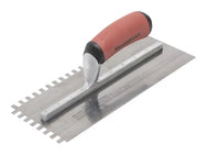 Marshalltown 10mm Stainless Steel Square Notched Trowel DuraSoft® Handle – – Now available at MTN Shop UK.