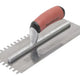 Marshalltown 10mm Stainless Steel Square Notched Trowel DuraSoft® Handle