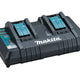 Makita DC18RDSD Twin Port Multi Voltage Charger 240V