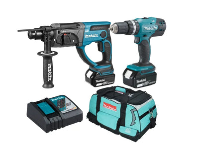 Makita DLX2025T LXT Combo Kit 18V 2 x 5.0Ah Li-ion – – Now available at MTN Shop UK.