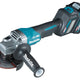 Makita GA028GD202 XGT 40Vmax BL Paddle Switch Grinder 115mm 40V 2 x 2.5Ah Li-ion