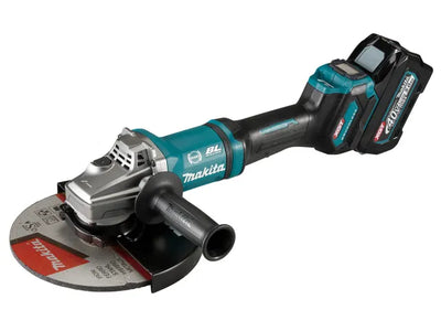 Makita GA038GT205 XGT 40Vmax BL Angle Grinder 230mm 40V 2 x 5.0Ah Li-ion – – Now available at MTN Shop UK.