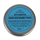 Miscellaneous Tin of Micrometer Marking Blue