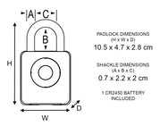Master Lock Bluetooth® Indoor Padlock – – Now available at MTN Shop UK. - imagen 2