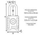 Master Lock Bluetooth® Outdoor Padlock – – Now available at MTN Shop UK.