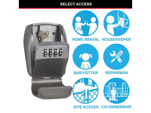 Master Lock 5415E Wall-Mounted Reinforced Key Lock Box Bagged – – Now available at MTN Shop UK. - imagen 6