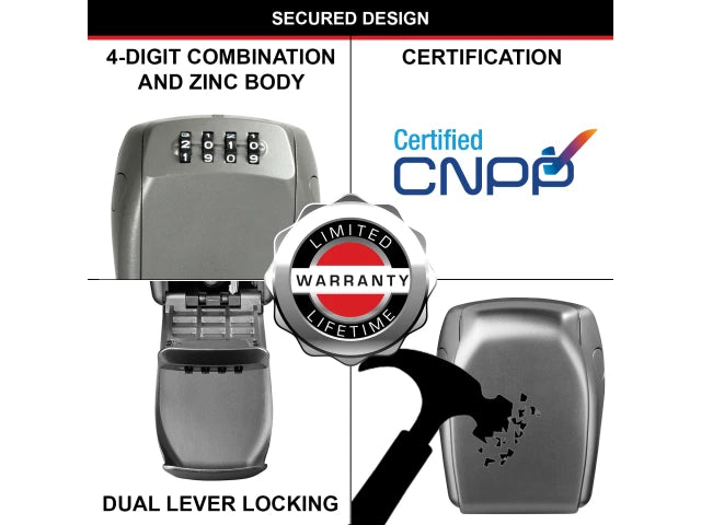 Master Lock 5415E Wall-Mounted Reinforced Key Lock Box Bagged – – Now available at MTN Shop UK. - imagen 4