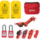 Master Lock Electrical Lockout Kit, 9 Piece