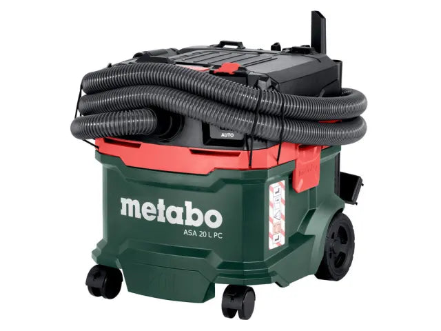 Metabo ASA 20 L PC All-Purpose Vacuum with Power Tool Take Off 20 litre 1200W 240V – – Now available at MTN Shop UK. - imagen 3