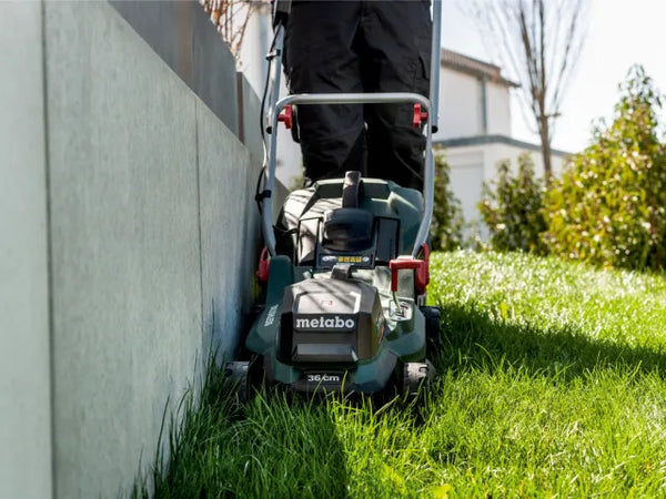 Metabo RM 36-18 LTX BL 36 Lawn Mower 18V Bare Unit – – Now available at MTN Shop UK.