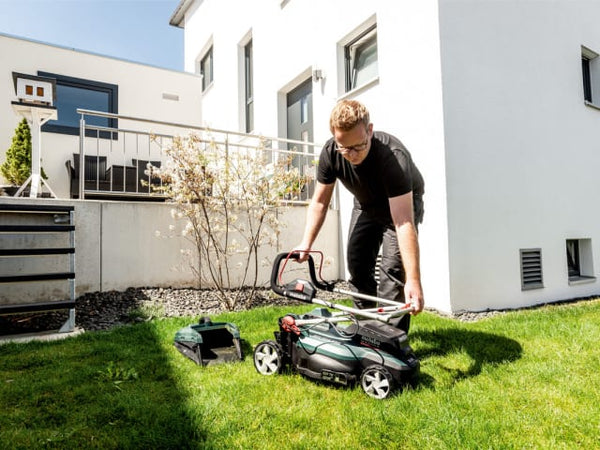 Metabo RM 36-18 LTX BL 36 Lawn Mower 18V Bare Unit – – Now available at MTN Shop UK.