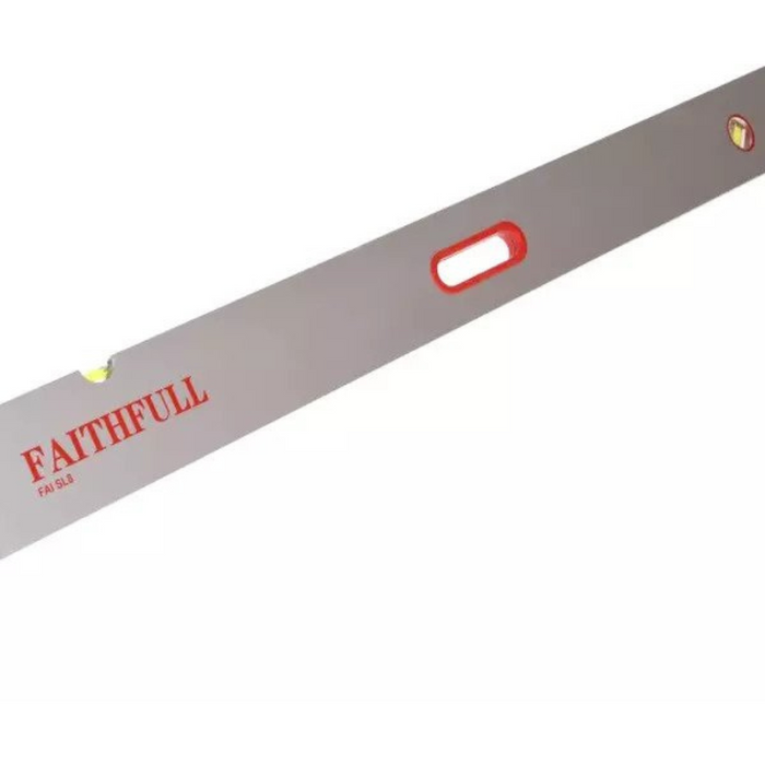 Faithfull Screeding Level 2.4m (8ft) 3 Vial & Grips