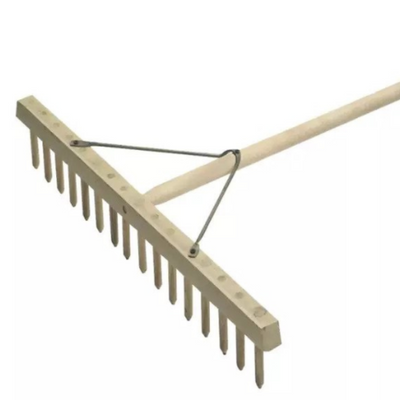 Faithfull Wooden Hay Rake – second image