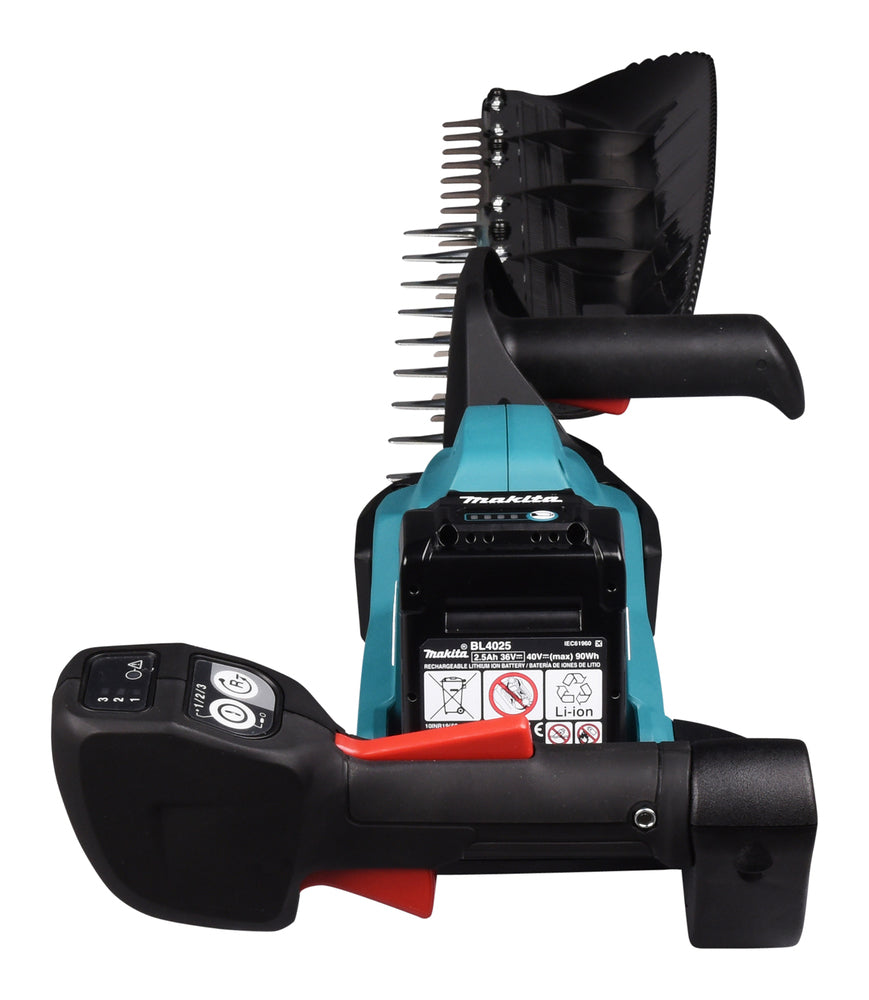 Makita - Makita UH014GZ XGT® 40Vmax Hedge Trimmer 40V Bare Unit - Cordless teal hedge trimmer with ergonomic handle design. - imagen 2