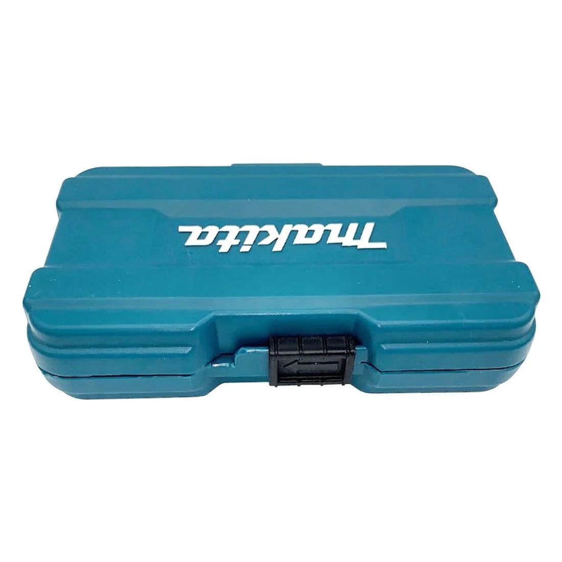 Makita - Makita D-45858 Drill and Screwdriver Bit Set, 17 Piece - Makita teal toolbox with secure black latch. - imagen 3