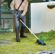 Makita - Makita DUR194RTX2 LXT Line Trimmer 18V 1 x 5.0Ah Li-ion - Cordless grass trimmer used in garden maintenance. - imagen 6
