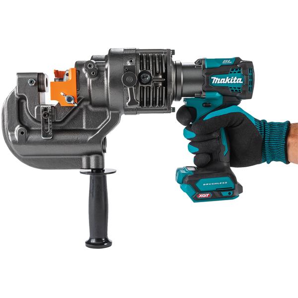 Makita - Makita PP001GZK XGT® 40Vmax Hole Puncher 40V Bare Unit - Makita cordless rebar cutter with ergonomic grip. - imagen 2