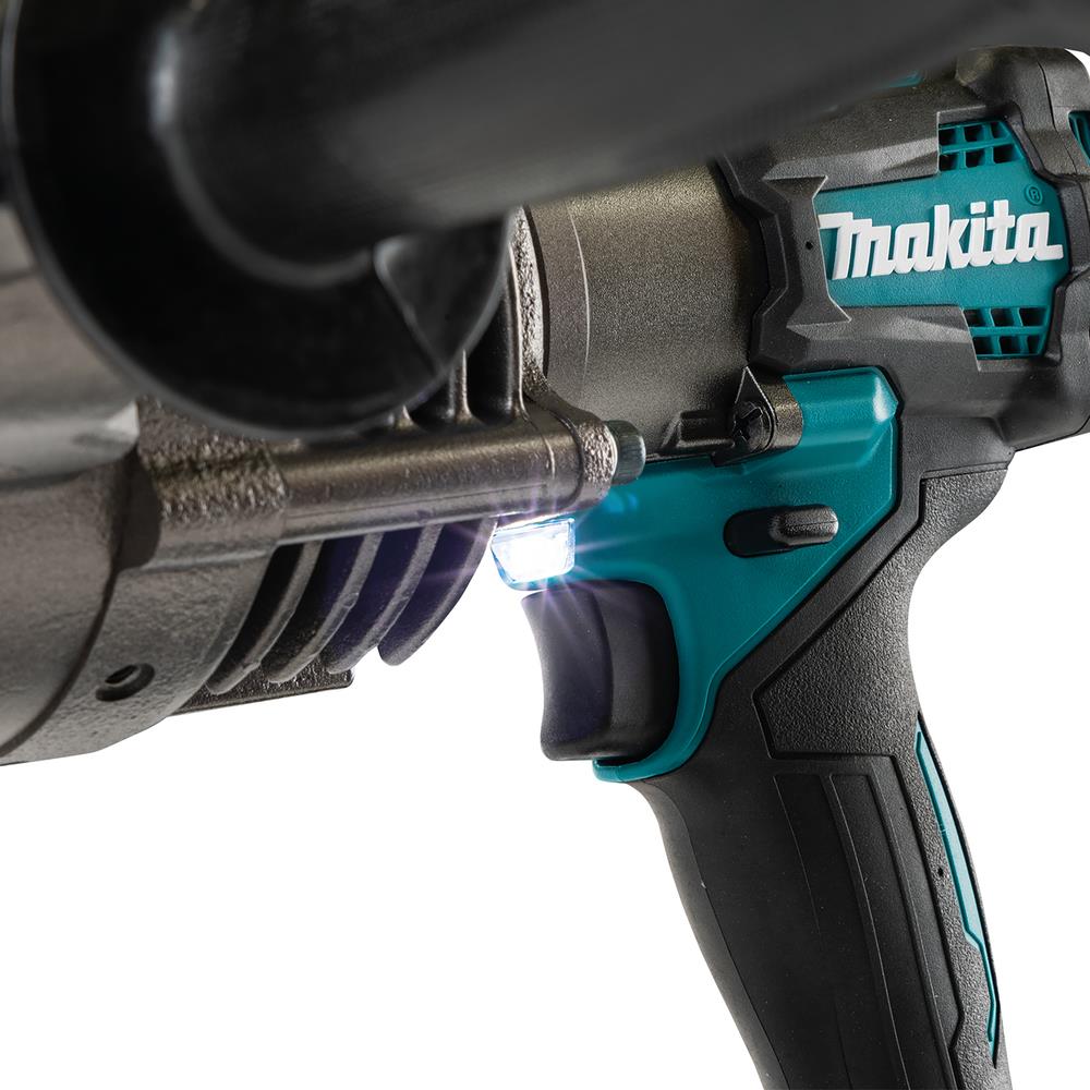 Makita - Makita PP001GZK XGT® 40Vmax Hole Puncher 40V Bare Unit - Cordless impact wrench with LED light, ergonomic grip. - imagen 8