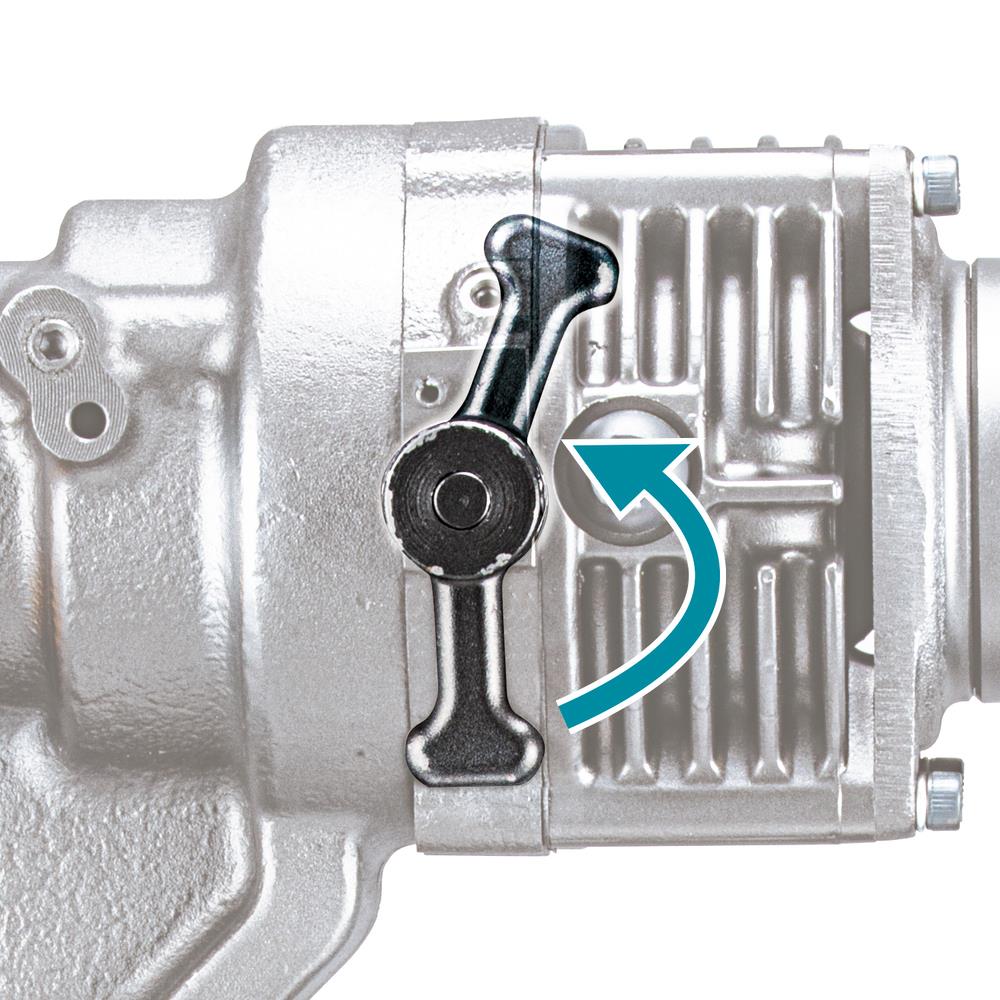 Makita - Makita PP001GZK XGT® 40Vmax Hole Puncher 40V Bare Unit - Industrial gearbox with external lever mechanism. - imagen 7