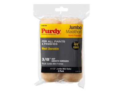 Purdy® Marathon™ Jumbo Mini Roller Sleeve 114 x 19mm (4.1/2 x 3/4in) (Pack 2) – – Now available at MTN Shop UK.