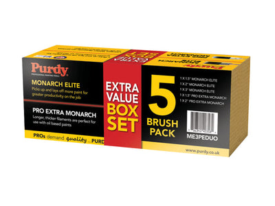 Purdy® Monarch™ Elite™ & Pro-Extra® Monarch™ Brush Set, 5 Piece – – Now available at MTN Shop UK.