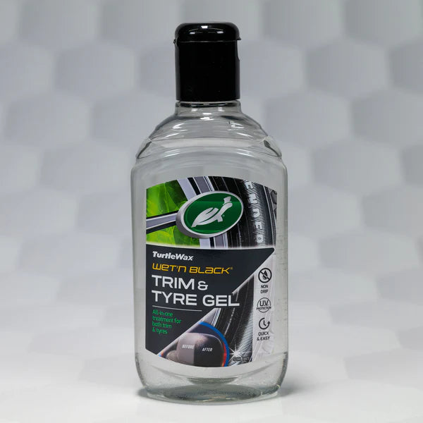 Turtle Wax Wet 'n' Black Trim & Tyre Gel 300ml – – Now available at MTN Shop UK. - imagen 6