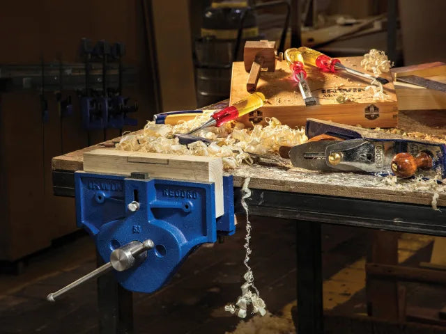 IRWIN® Record® 53PD Plain Screw Woodworking Vice 270mm (10.1/2in) & Front Dog – – Now available at MTN Shop UK.