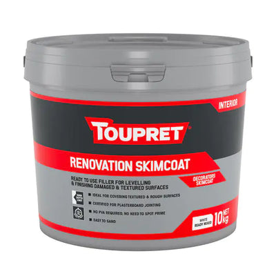 Toupret Renovation Skimcoat 10kg – – Now available at MTN Shop UK.